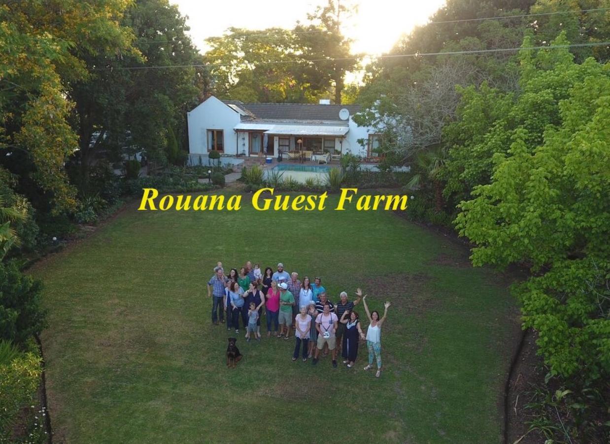 Отель Rouana Guest Farm Стелленбос Экстерьер фото